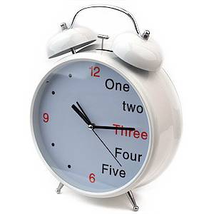 Будильник Гигант белый Английский Будильник Гигант белый Английский