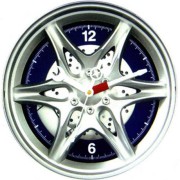 Часы настенные КОЛЕСО с подсветкой