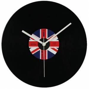 Часы виниловая пластинка. Британия