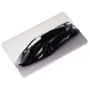 Флешка кредитка 8gb "Lamborghini" черная