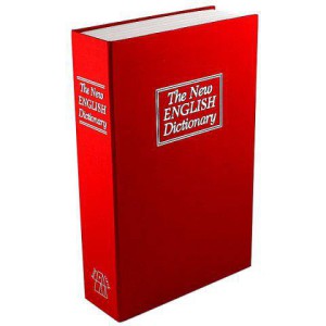 Книга сейф Английский словарь Красная гигант