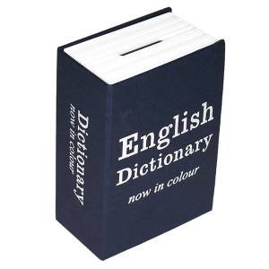 Книга сейф английский словарь мини синяя