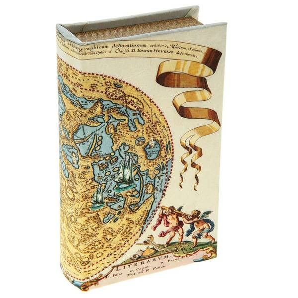 Сейф книга шелк Карта Коперника