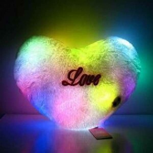 Светящаяся подушка "Сердце"