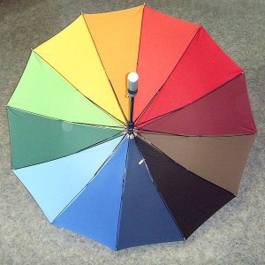 зонт радуга простой